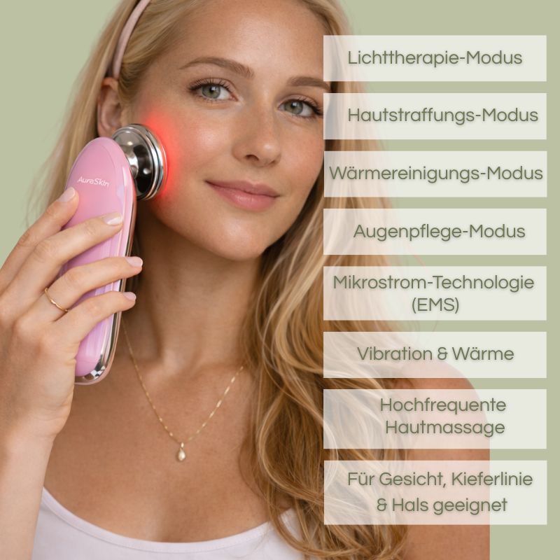 AuraSkin – Glow Massagegerät
