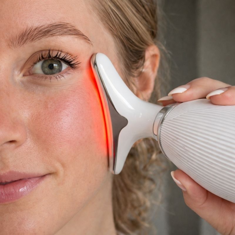 ÈlanGlow – LED Face & Neck Lifter