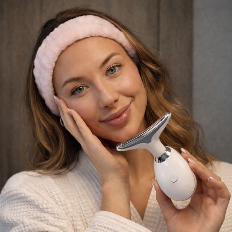 ÈlanGlow – LED Face & Neck Lifter