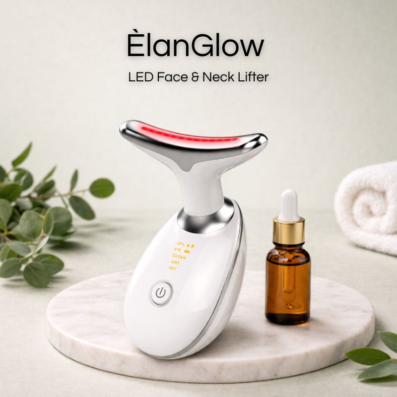 ÈlanGlow – LED Face & Neck Lifter