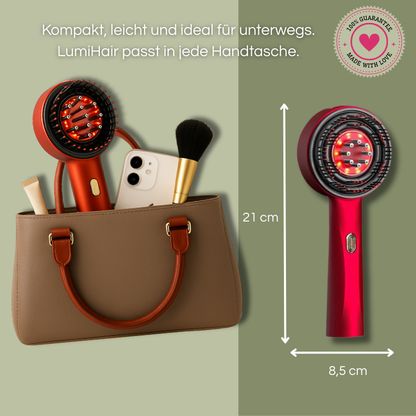 LumiHair – Rotlicht Haarbürste