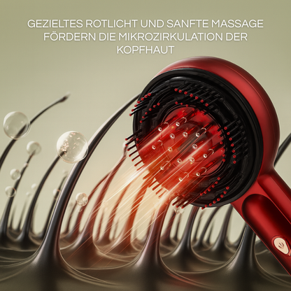 LumiHair – Rotlicht Haarbürste