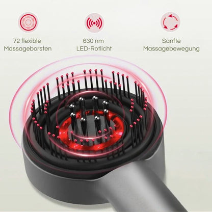 LumiHair – Rotlicht Haarbürste