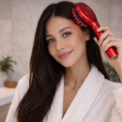LumiHair – Rotlicht Haarbürste