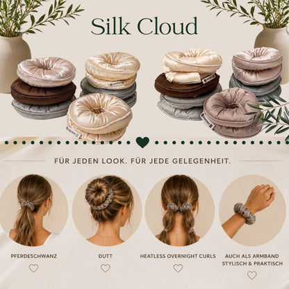 Silk Cloud - Volumen Satin Haargummi