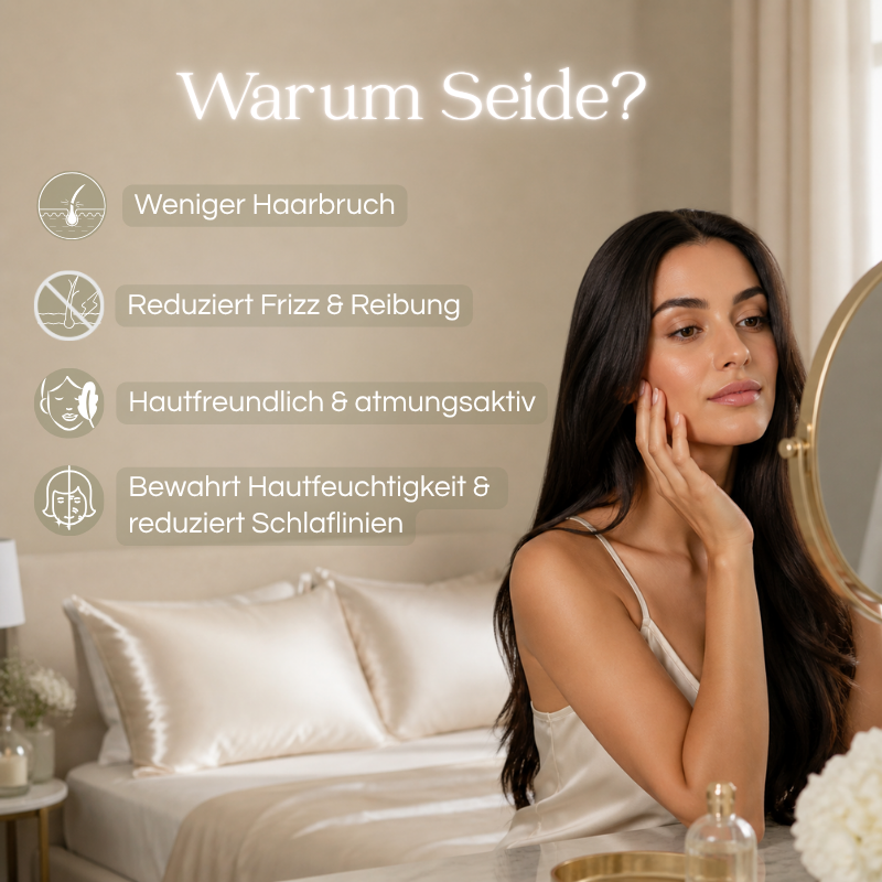 Silk Hair Dream - Seidenkissenbezug