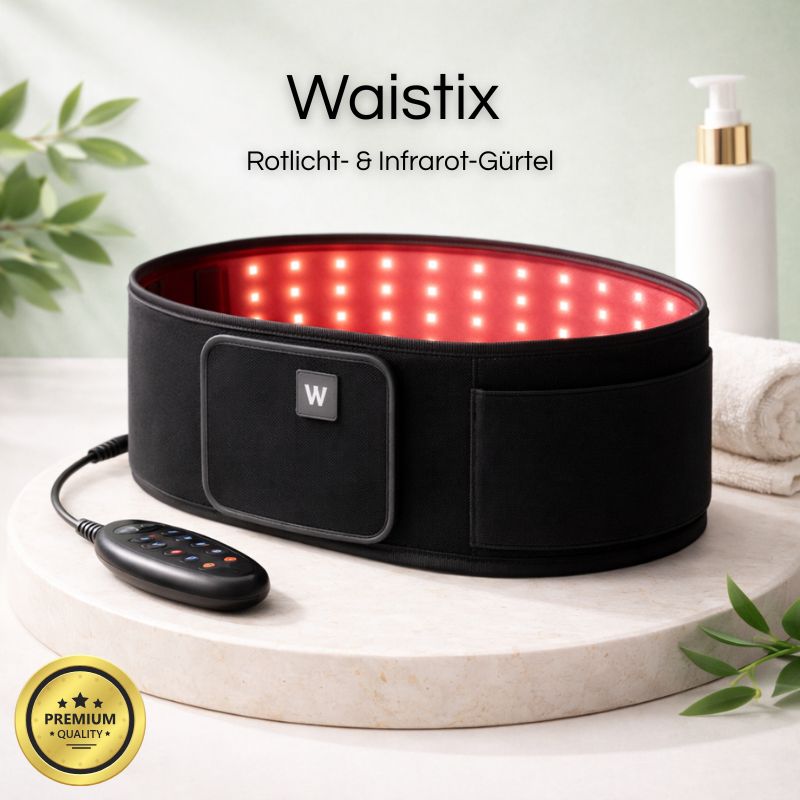 Waistix – Rotlicht- & Infrarot-Gürtel für deine Silhouette