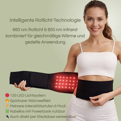 Waistix – Rotlicht- & Infrarot-Gürtel für deine Silhouette