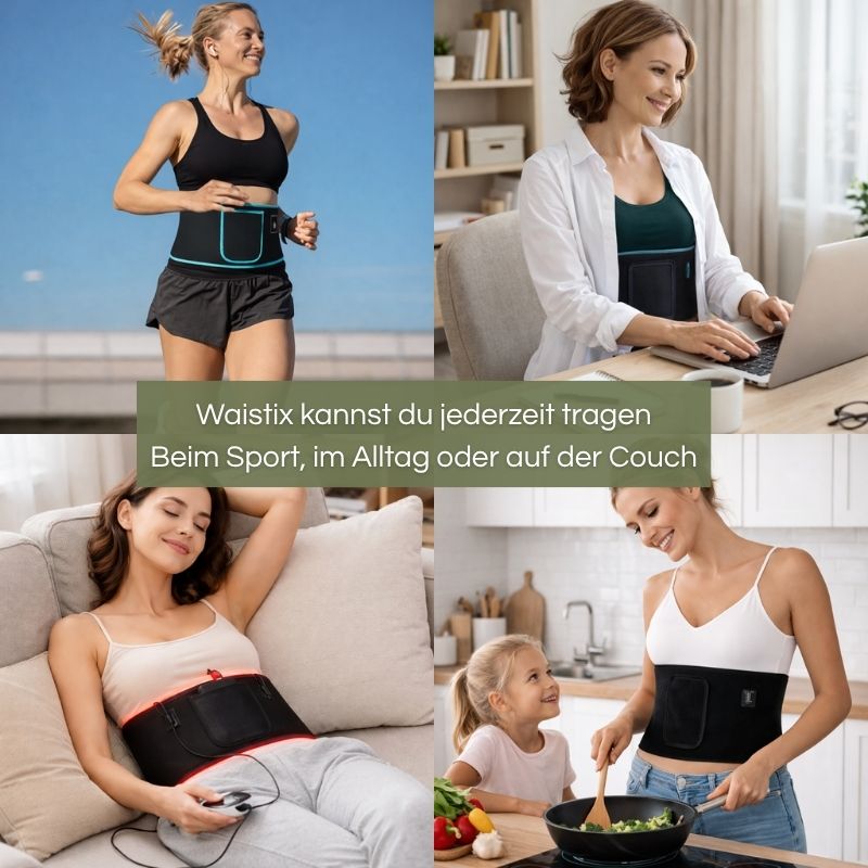 Waistix – Rotlicht- & Infrarot-Gürtel für deine Silhouette