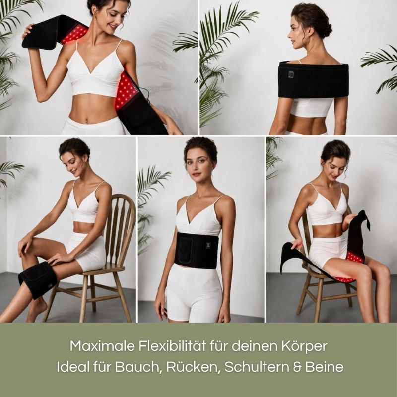 Waistix – Rotlicht- & Infrarot-Gürtel für deine Silhouette